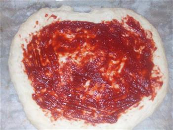 玉米火腿披萨的做法图解5