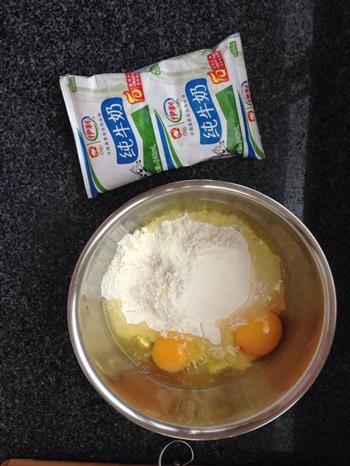 奶香鸡蛋饼的做法步骤1
