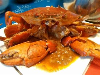 泰式咖喱蟹的做法步骤3