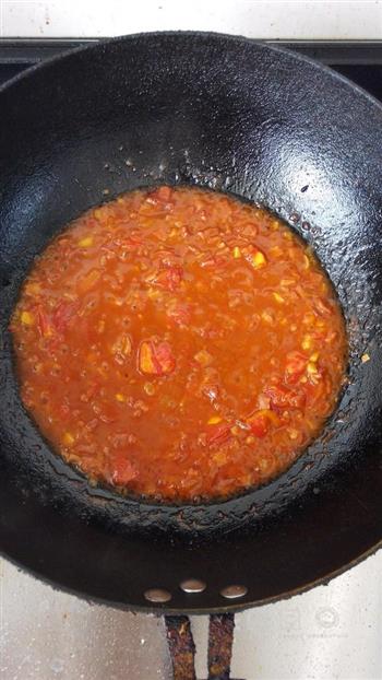 最简单的番茄培根意面的做法图解4