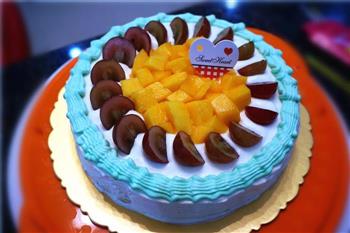 水果彩虹生日蛋糕的做法步骤21