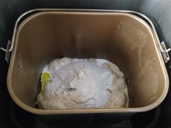 冷藏中种北海道吐司-面包机揉面的做法步骤4