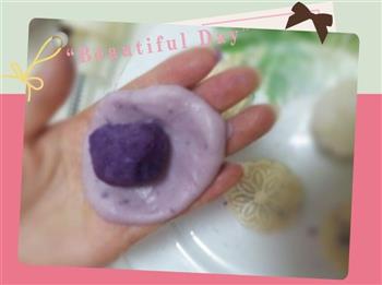 紫薯冰皮月饼的做法步骤9