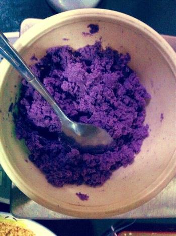 冻紫薯芝士蛋糕的做法步骤5