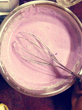 冻紫薯芝士蛋糕的做法图解6