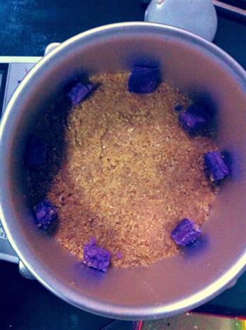 冻紫薯芝士蛋糕的做法图解8