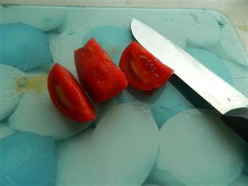 西红柿炒鸡蛋盖浇面的做法步骤4
