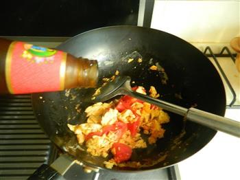 西红柿炒鸡蛋盖浇面的做法步骤8