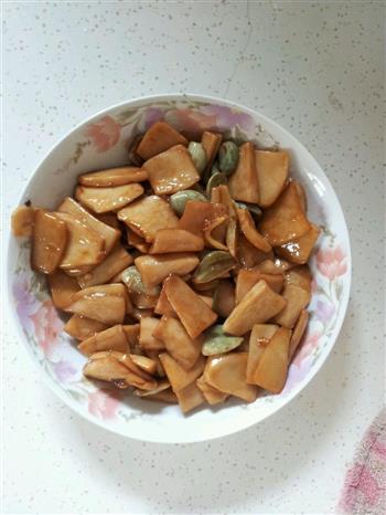腊八蒜烧杏鲍菇的做法步骤1