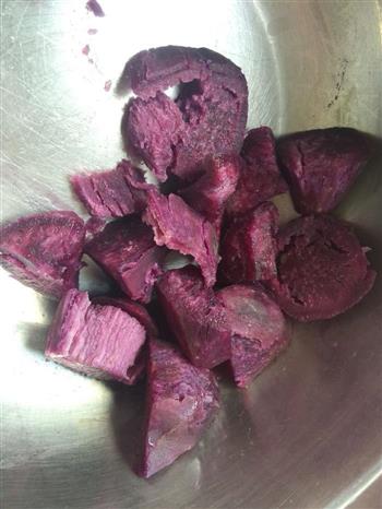 紫薯芋圆椰汁西米露的做法步骤1
