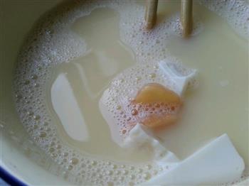 乐乐自家菜-豆腐蒸鸡蛋羹的做法步骤2