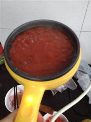番茄肉酱意面通心粉的做法步骤4