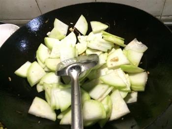 烧腐竹-腐竹炒葫芦瓜自创菜的做法步骤5