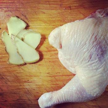 台式葱油鸡的做法步骤1