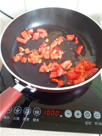 蔬菜炒饭的做法步骤3