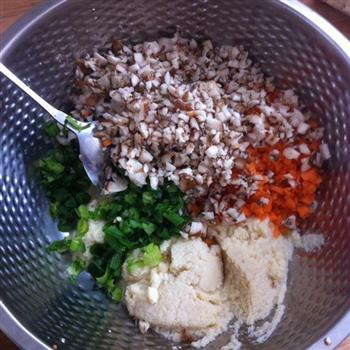 蔬菜豆腐饼的做法步骤1