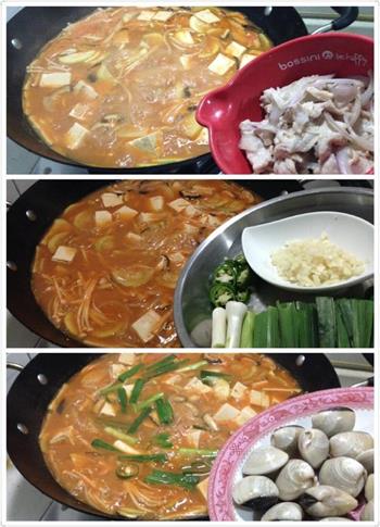 韩剧迷自制大酱汤的做法图解12