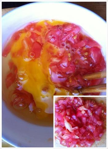 宝宝番茄鸡蛋卷的做法步骤1
