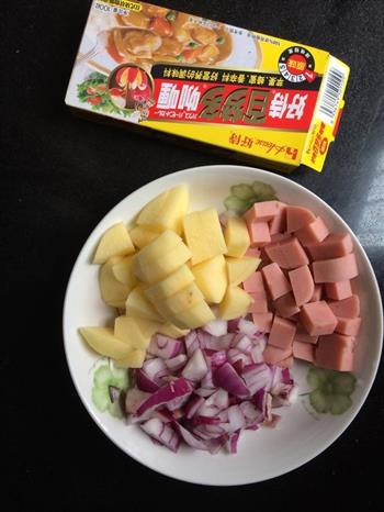 咖喱土豆饭的做法步骤1