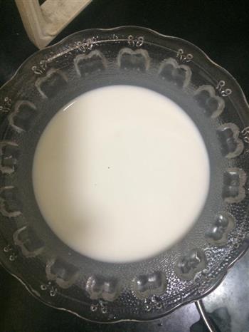 椰丝牛奶小方的做法图解4