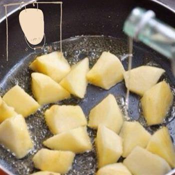 肉桂苹果面包布丁的做法步骤5