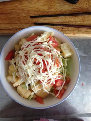 蔬菜水果沙拉的做法步骤7