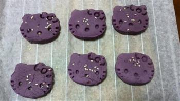 紫薯红豆糕的做法图解4