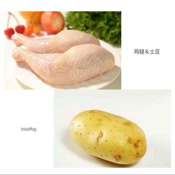 土豆炖鸡腿的做法图解1