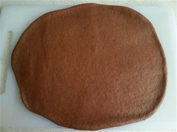 巧克力面包卷的做法步骤4