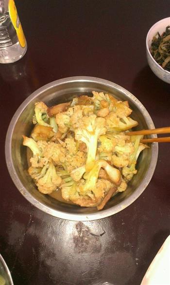 干锅有机花菜的做法步骤1