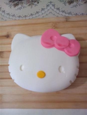 Kitty酸奶慕斯蛋糕的做法步骤14