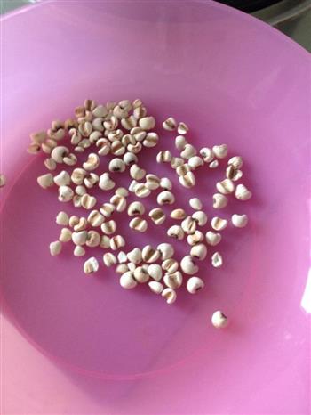 夏日美容养颜-红豆薏米汤的做法步骤2