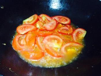 鲜嫩多汁版-番茄炒鸡蛋的做法步骤9