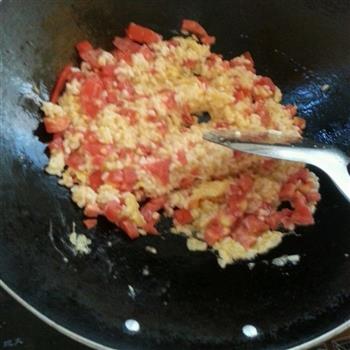 西红柿火腿蛋炒饭的做法步骤5