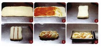 汤种红豆沙全麦吐司的做法步骤4
