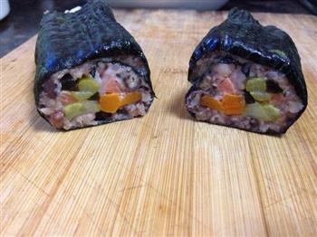 蟹肉棒寿司卷的做法步骤7