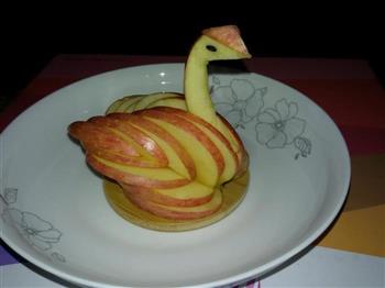 苹果天鹅的做法图解1
