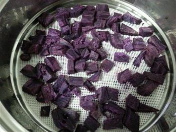 紫薯冻芝士蛋糕6寸的做法图解1