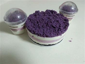 紫薯冻芝士蛋糕6寸的做法图解10