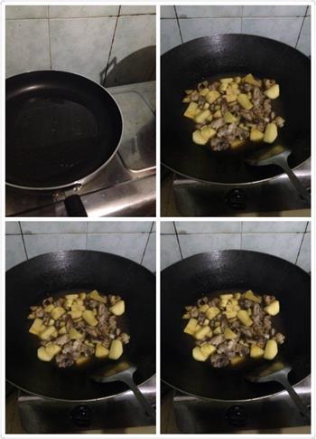 香菇土豆排骨的做法步骤2