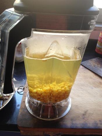 玉米浓汤的做法图解2