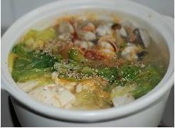 韩式泡菜海鲜汤的做法图解7
