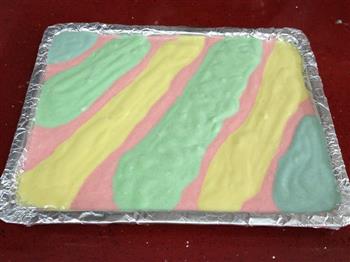 彩虹蛋糕卷的做法步骤14