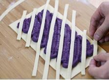 酥皮紫薯派的做法图解7