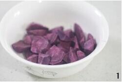 紫薯面包卷的做法步骤1