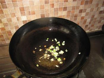 小白菜蛋炒饭的做法步骤3