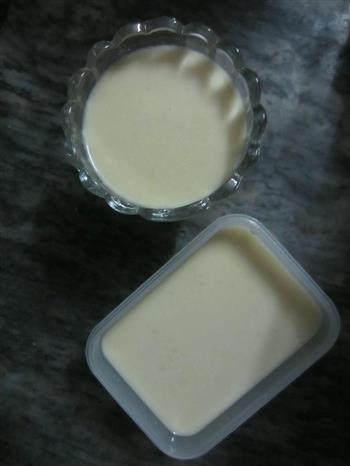 低卡减脂营养甜品杏仁豆腐的做法步骤3