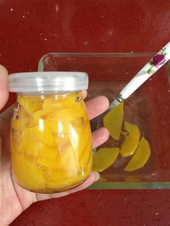 自制黄桃罐头随手杯的做法步骤7