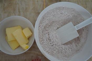 奶茶椰蓉腰果酥的做法步骤2