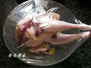 粤式烤全鸡的做法步骤9